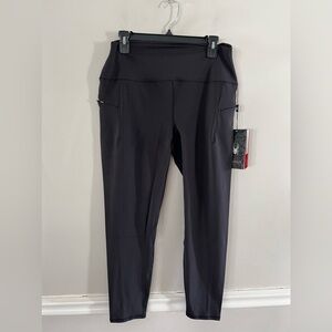 NEW SPYDER ACTIVE WOMENS LEGGINGS SIZE:XL
